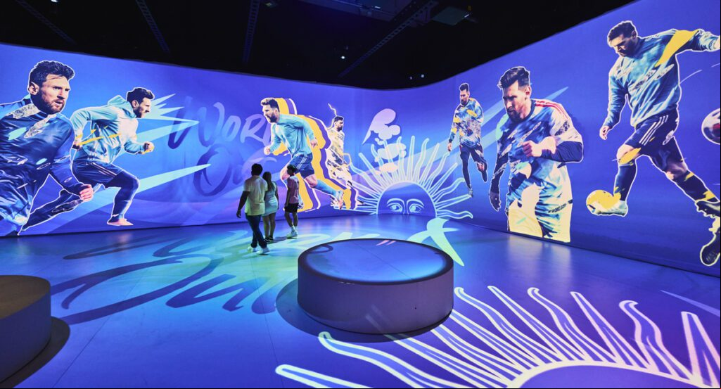 Estreia no Brasil exposição imersiva sobre a vida e carreira de Lionel Messi